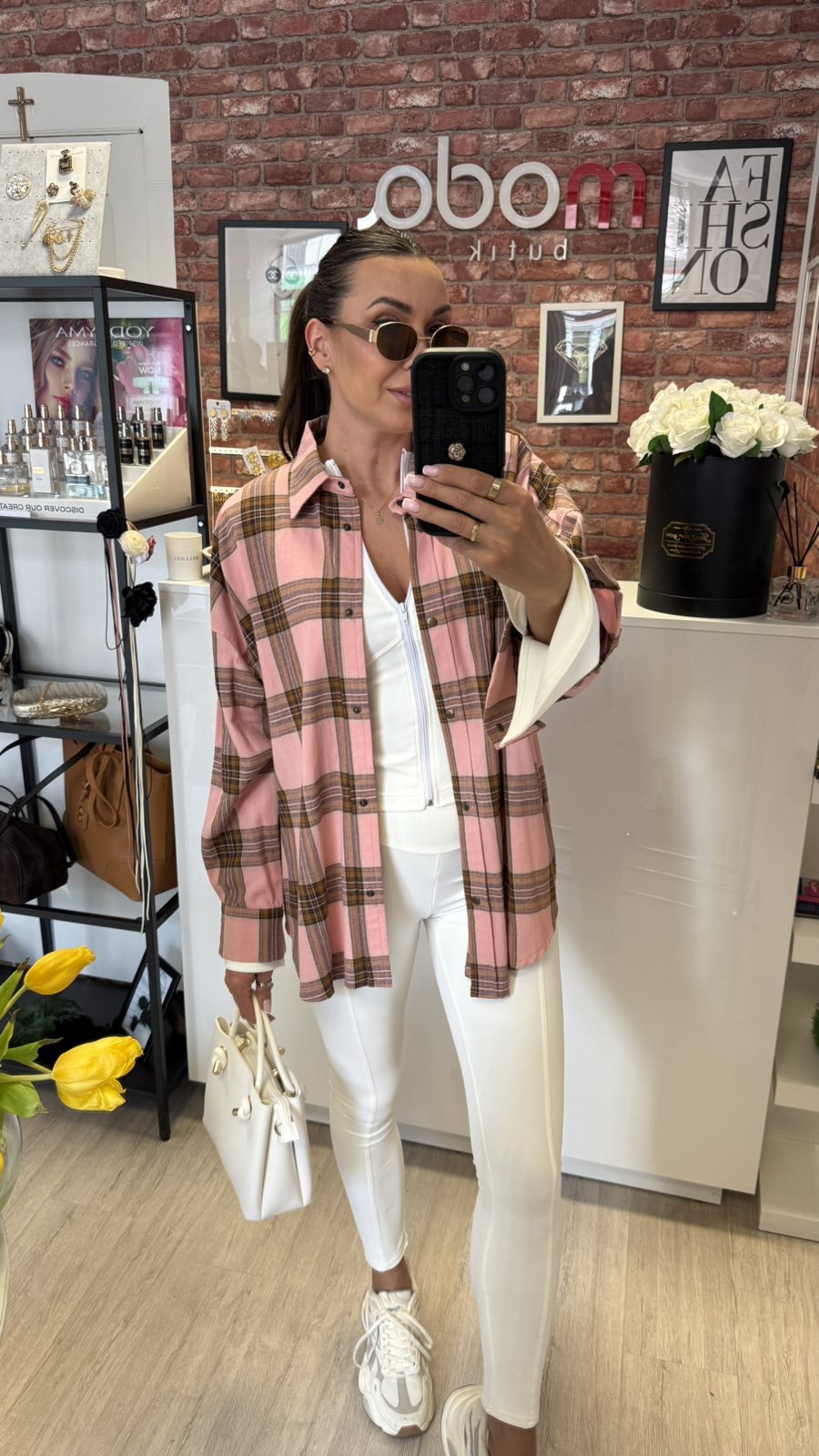 Koszula w kratę Main